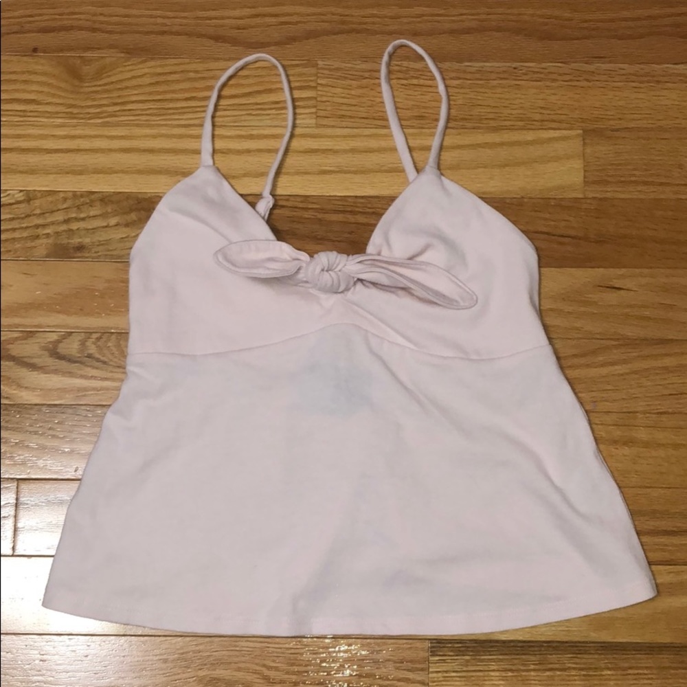 Pink tank top